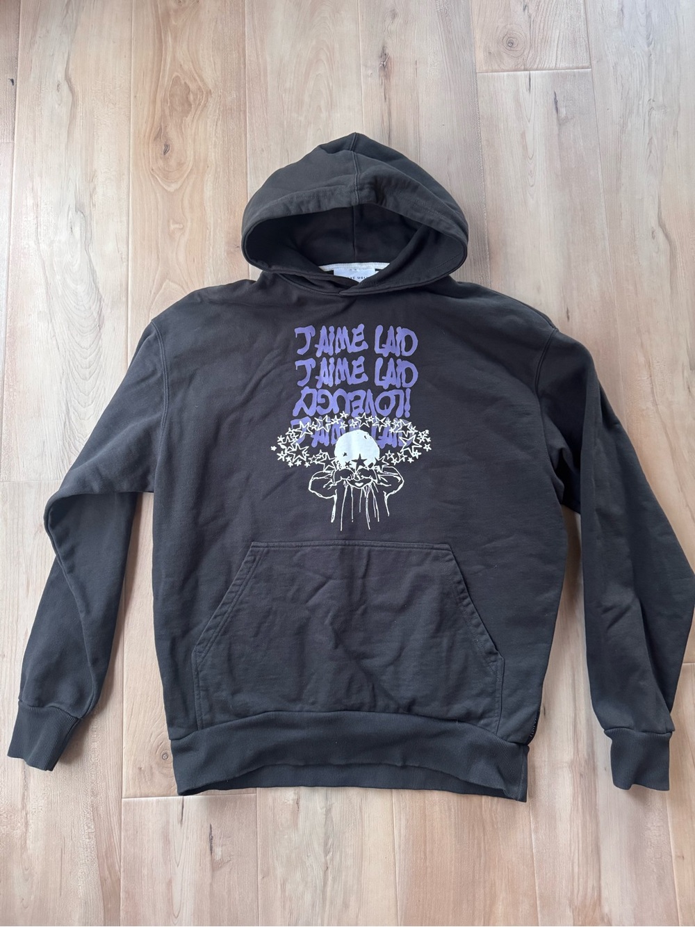I Love Ugly Hoodie Size Small